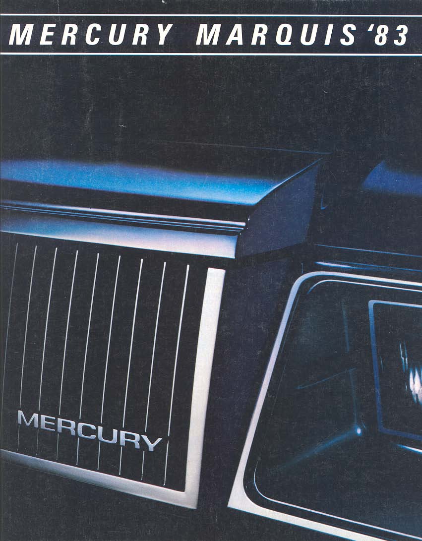 1983 Mercury Marquis Brochure